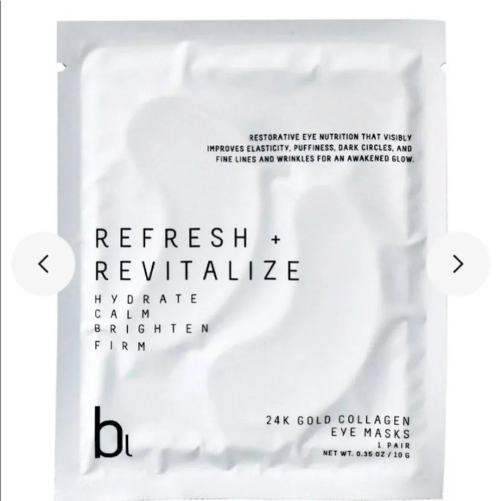 Beautology Lab 24K Gold Collagen Eye Masks 12 Pairs New in Box - Picture 2 of 10